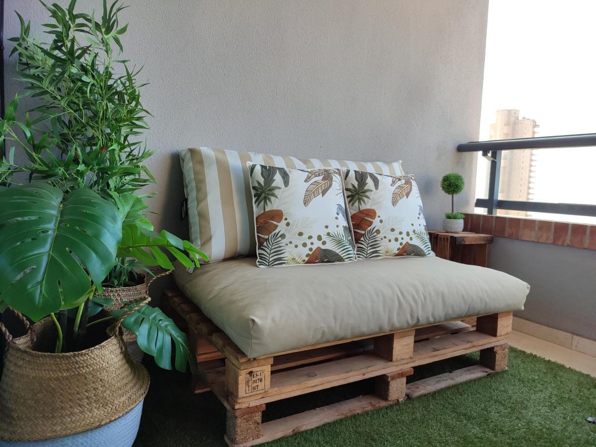 Junto Playa Levante Con Terraza Chill-Out-2 Wcs-A Estrenar Gemelos 23 Бенидорм Экстерьер фото