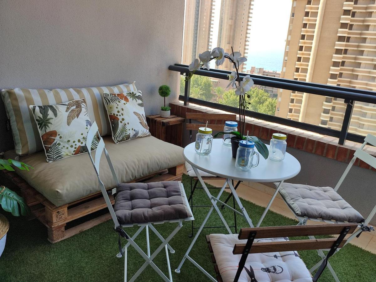 Junto Playa Levante Con Terraza Chill-Out-2 Wcs-A Estrenar Gemelos 23 Бенидорм Экстерьер фото